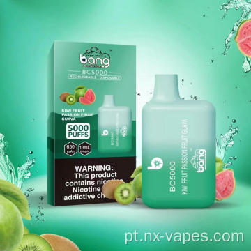 POD BANG BC 5000 Puffs descartáveis